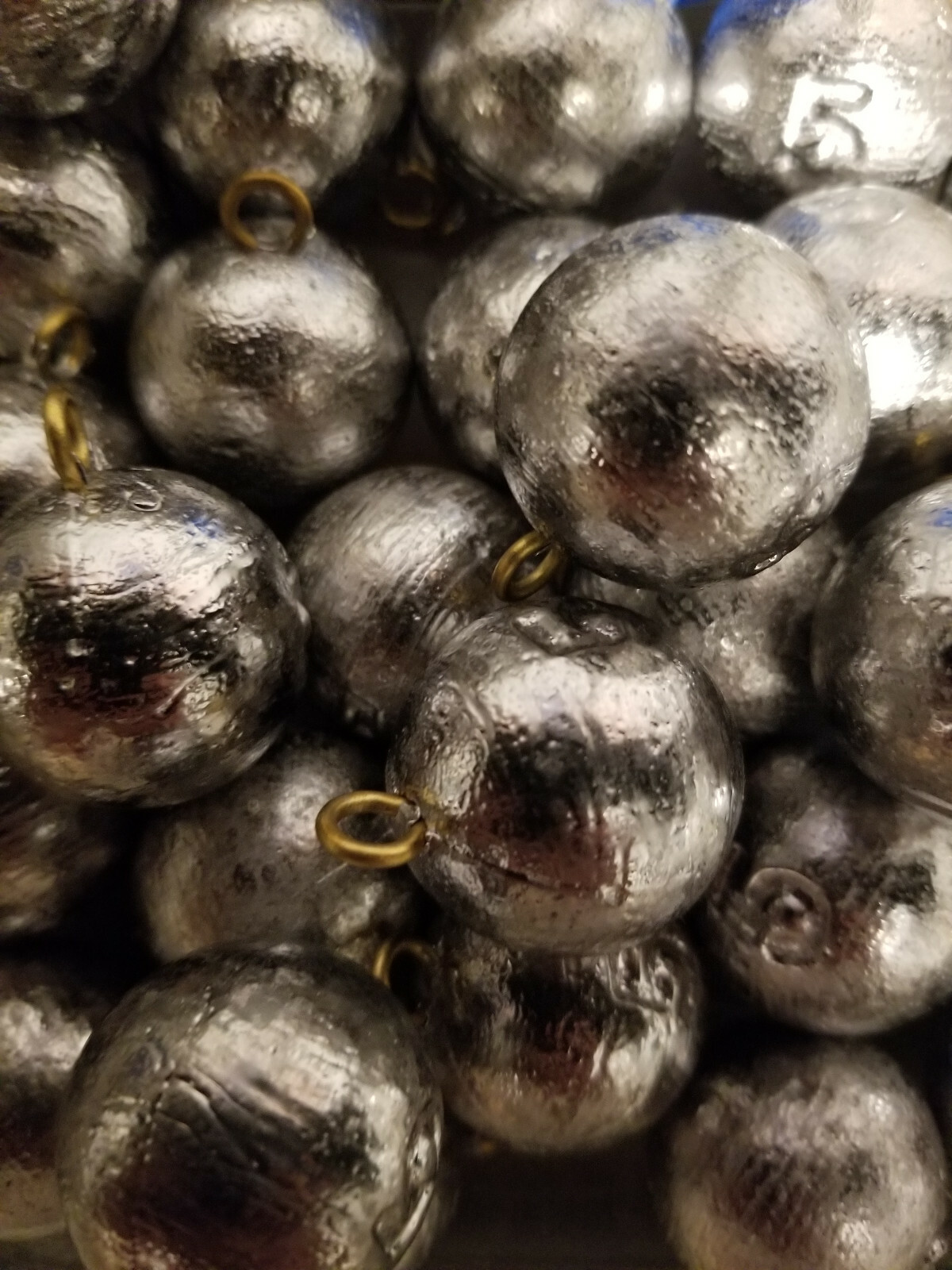 5 oz Cannonball lead fishing sinkers New Free shipping