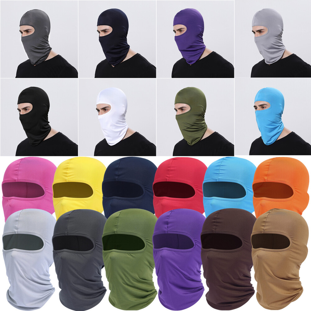 Balaclava Motorcycle Face Mask Moto Helmet Bandana Hood Ski Neck Full Face Mask