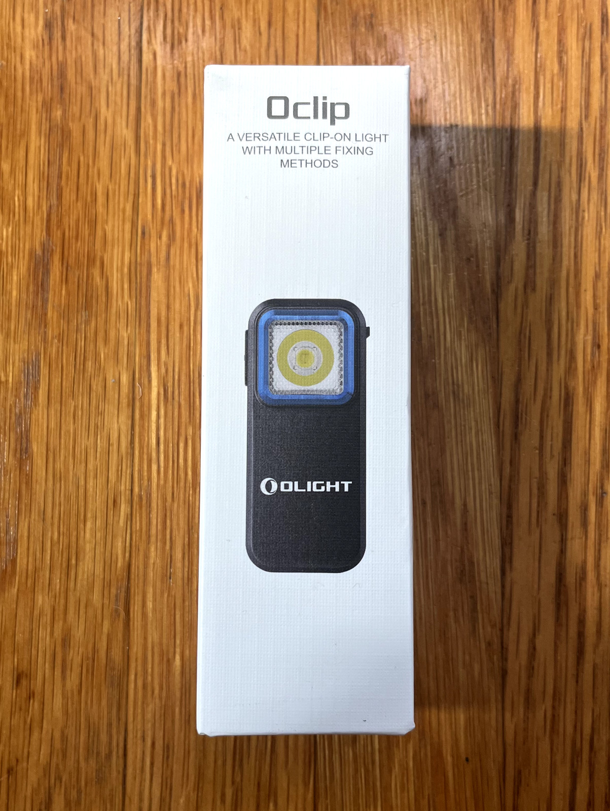 Olight Oclip Clip Light with White and Red Light – 300 Lumens, 70 Meters – USB-C