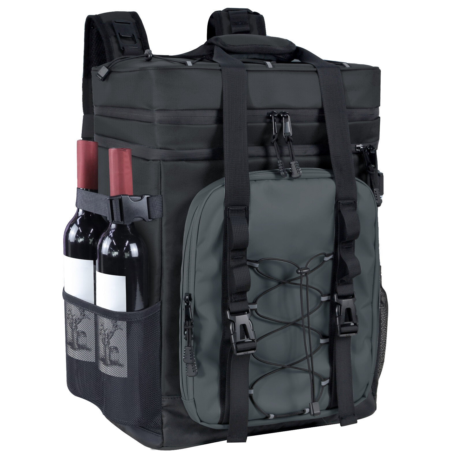40 Cans Cooler Backpack Large Leakproof Insulated Camping Lunch Picnic Bag