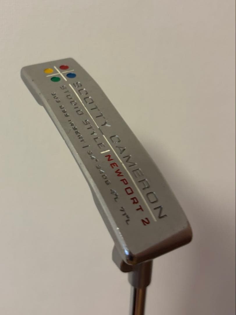 SCOTTY CAMERON STUDIO STYLE NEWPORT 2 340G 34in Putter RH With Head Cover