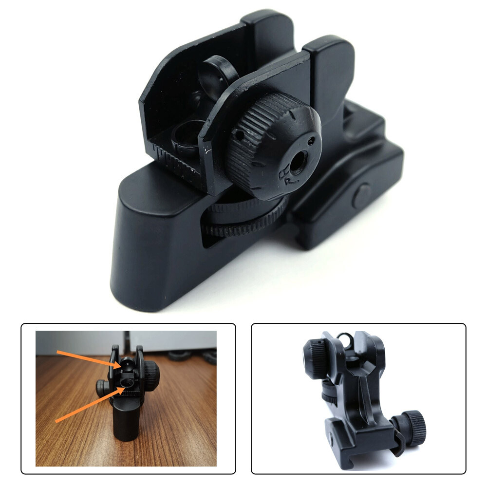 Universal Near Sight Carry Handle Detachable Metal Picatinny Mount Back Sight