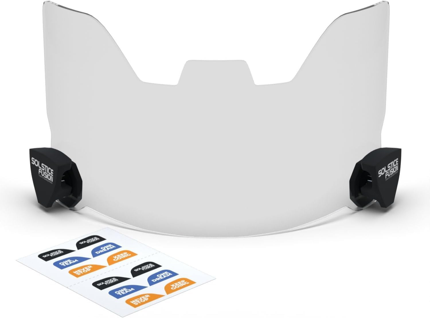 Football Visor for Helmet with Anti-Fog Clear Shield, Scratch-Resistant, UV Bloc
