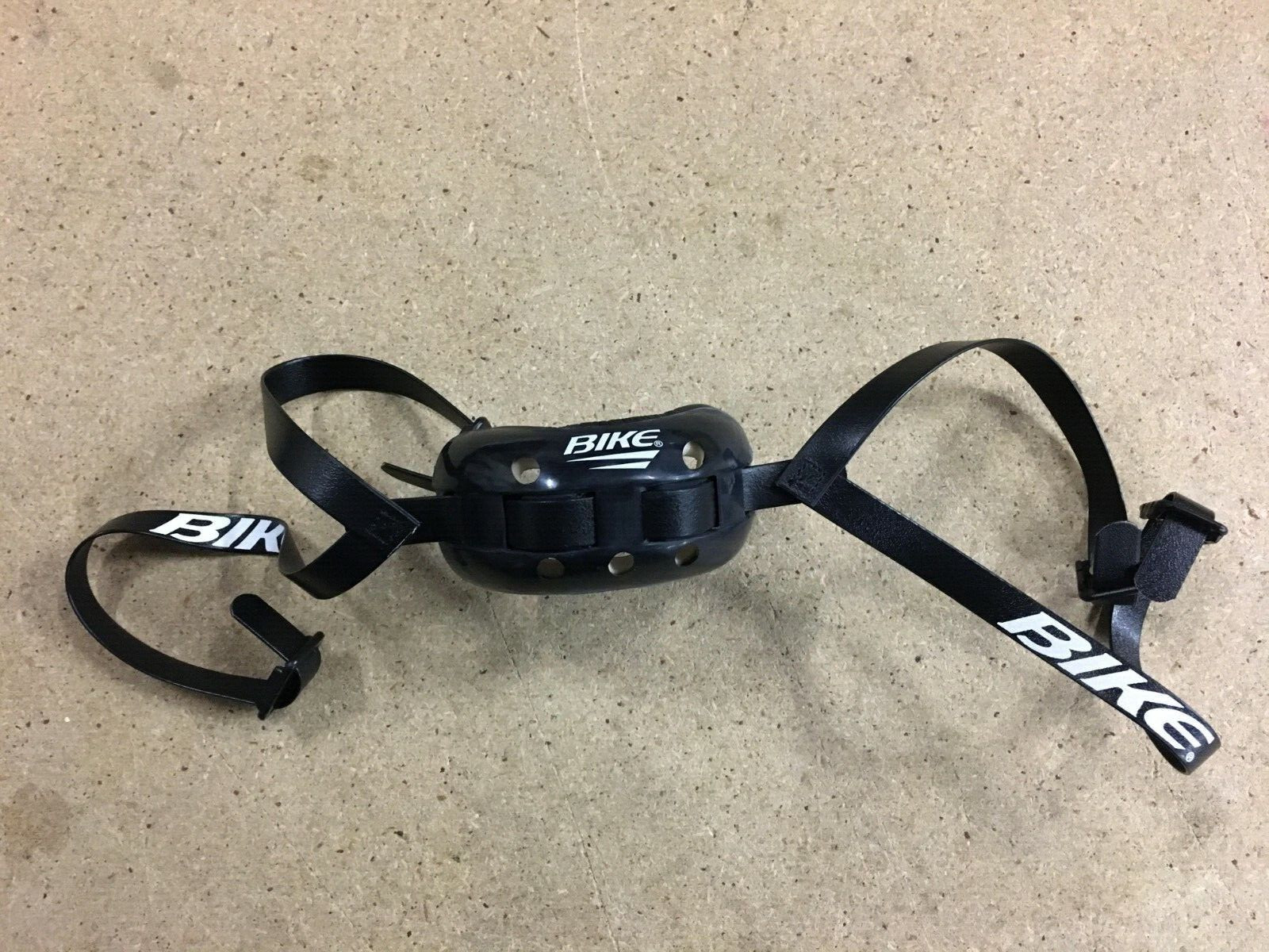 NEW 100ct Case Bike Athletic football hard cup chinstrap 4 pt BACS50 BLACK