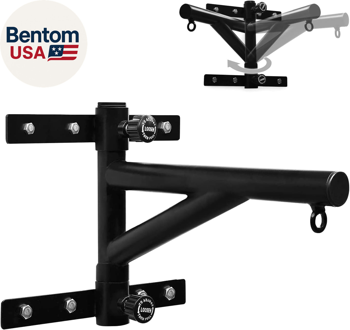 Heavy Bag Hanger Wall Mount Punching Bag Hanger, Adjustable Heavy Duty Boxing Ba