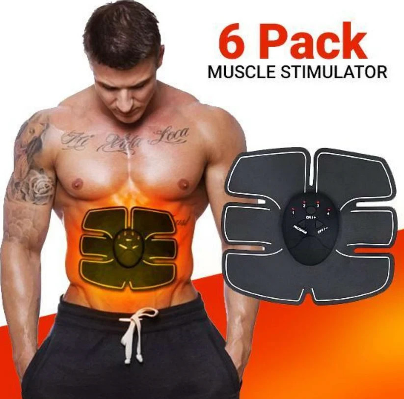 Smart EMS Abs Trainer:Electrical Muscle Stimulator for Home Body Shaping &Toning