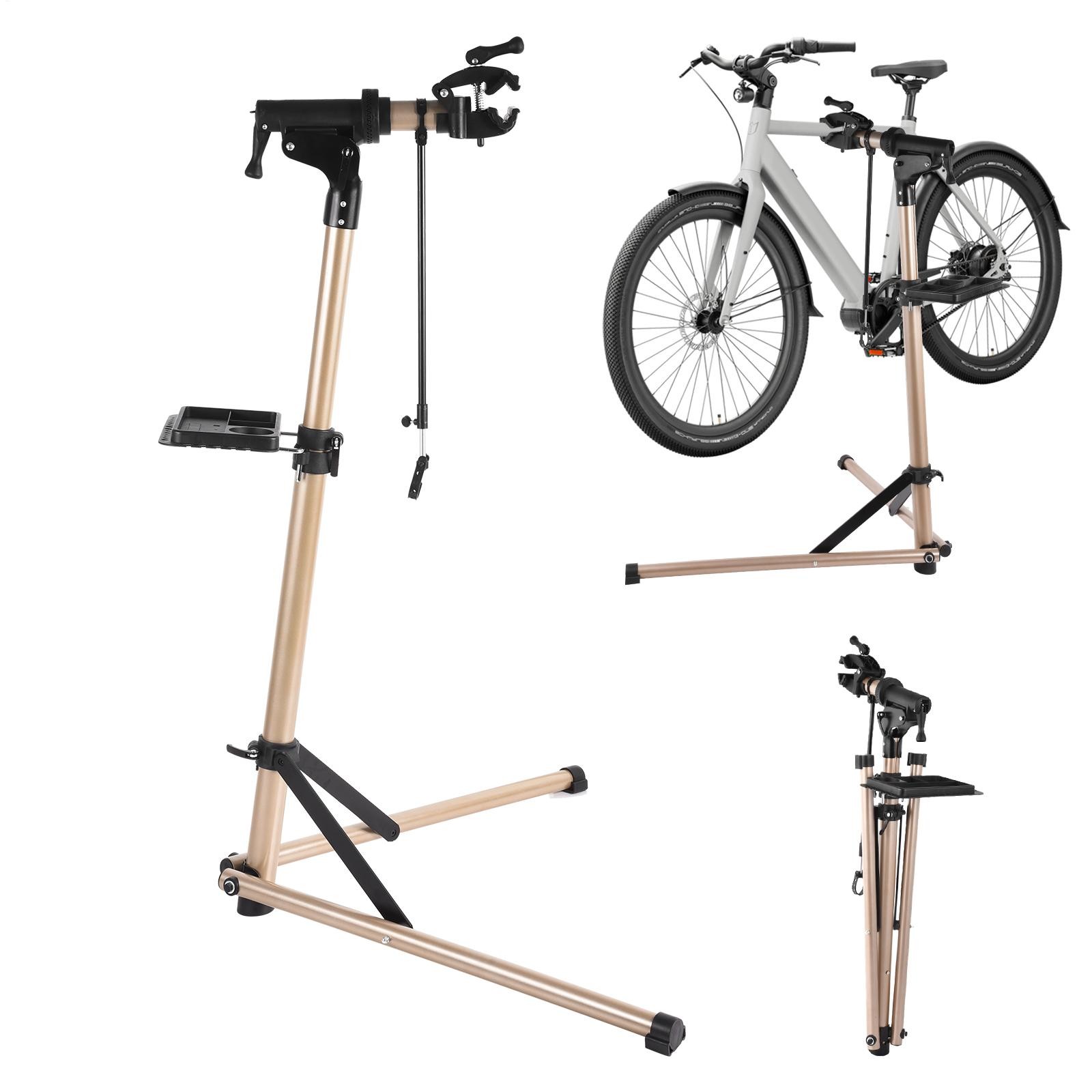 Bike Repair Stand For Maintenance Height Adjustable Bicycle Rack Home