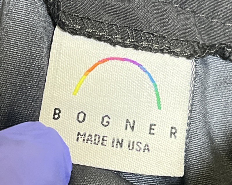 VINTAGE Bogner Ski Pants Womens Size 12 Black Snow Snowboarding Waterproof
