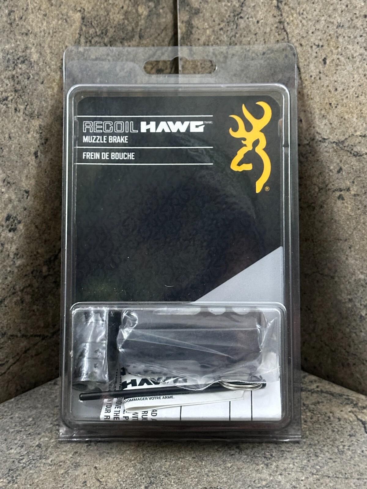 Browning Standard Recoil Hawg Muzzle Brake – Matte Black 1293082