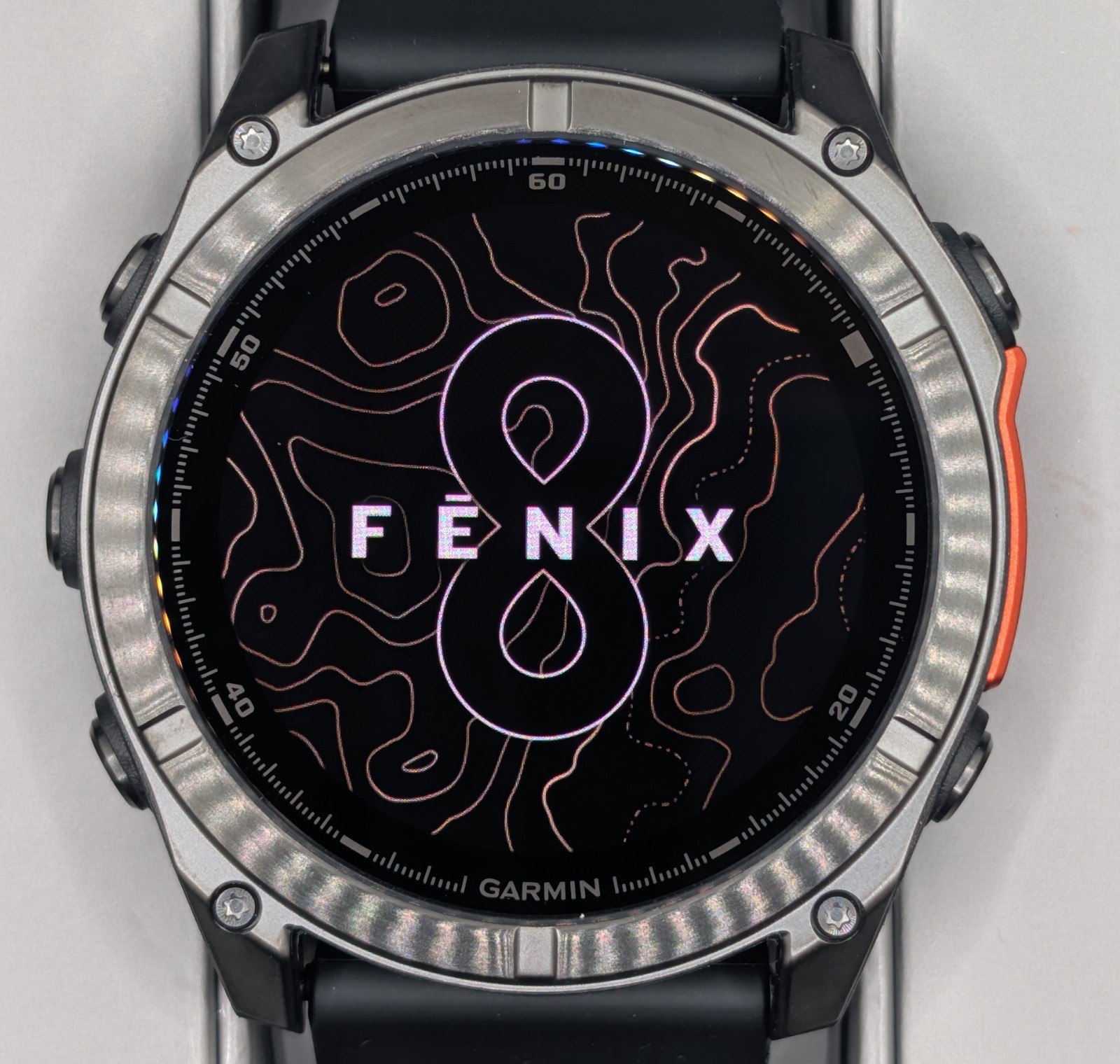 NEW – Garmin Fenix 8 51mm AMOLED Smartwatch, Black (Excellent). ~757~