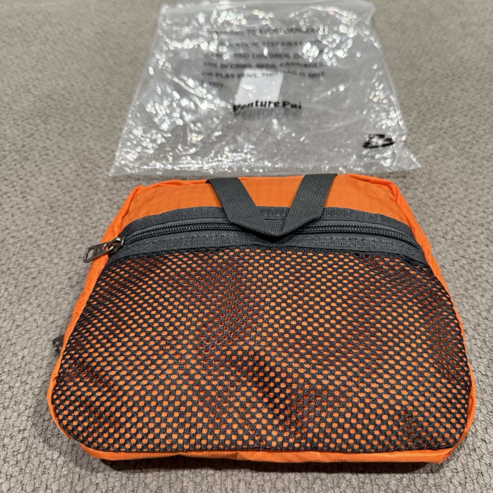 Venture Pal 35L Lightweight Foldable Nylon Daypack Backpack – Orange
