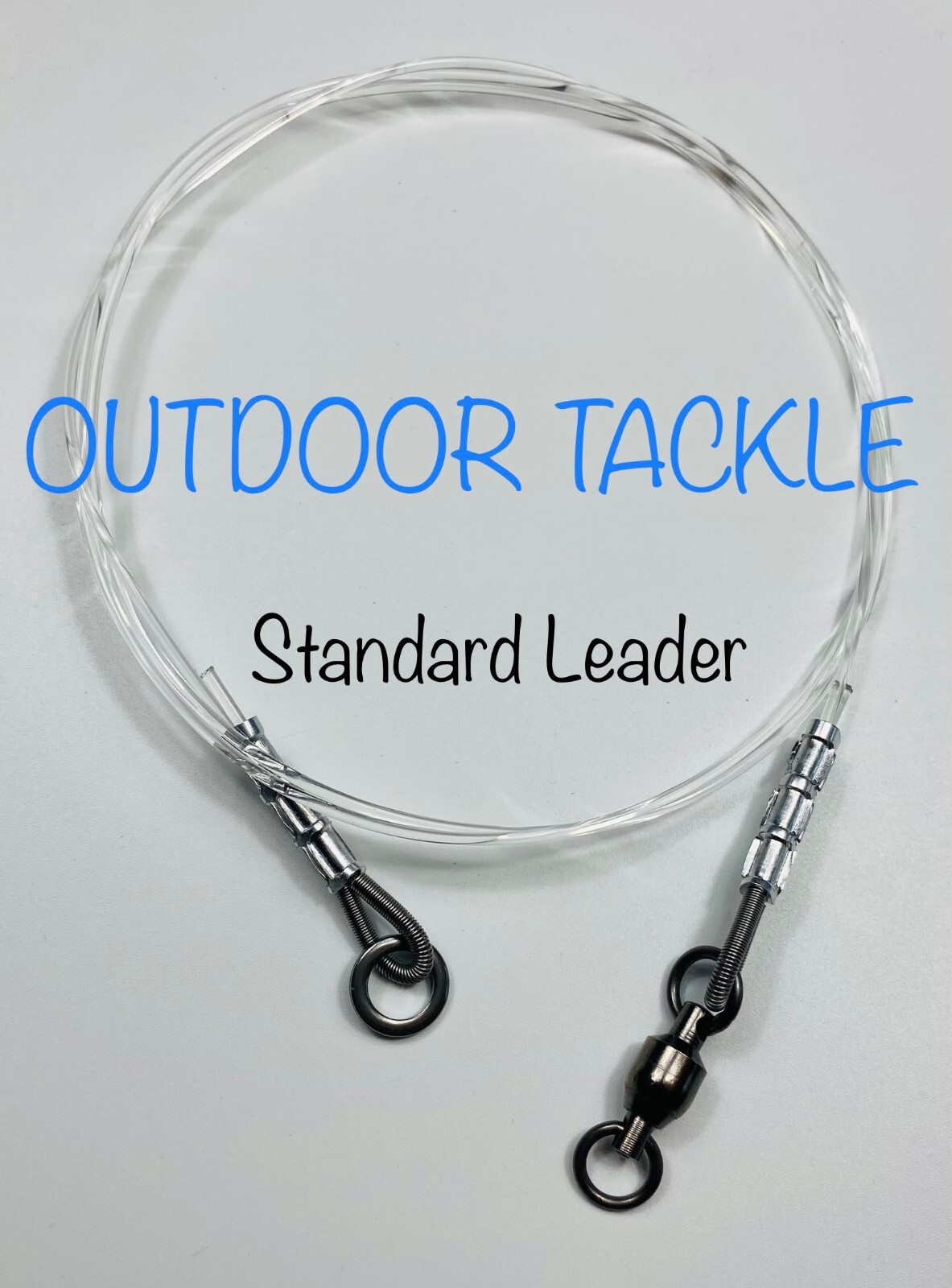 Tuna Leader – 3Ft. Abrasion Resistant Quick Change Saltwater Jig Leader