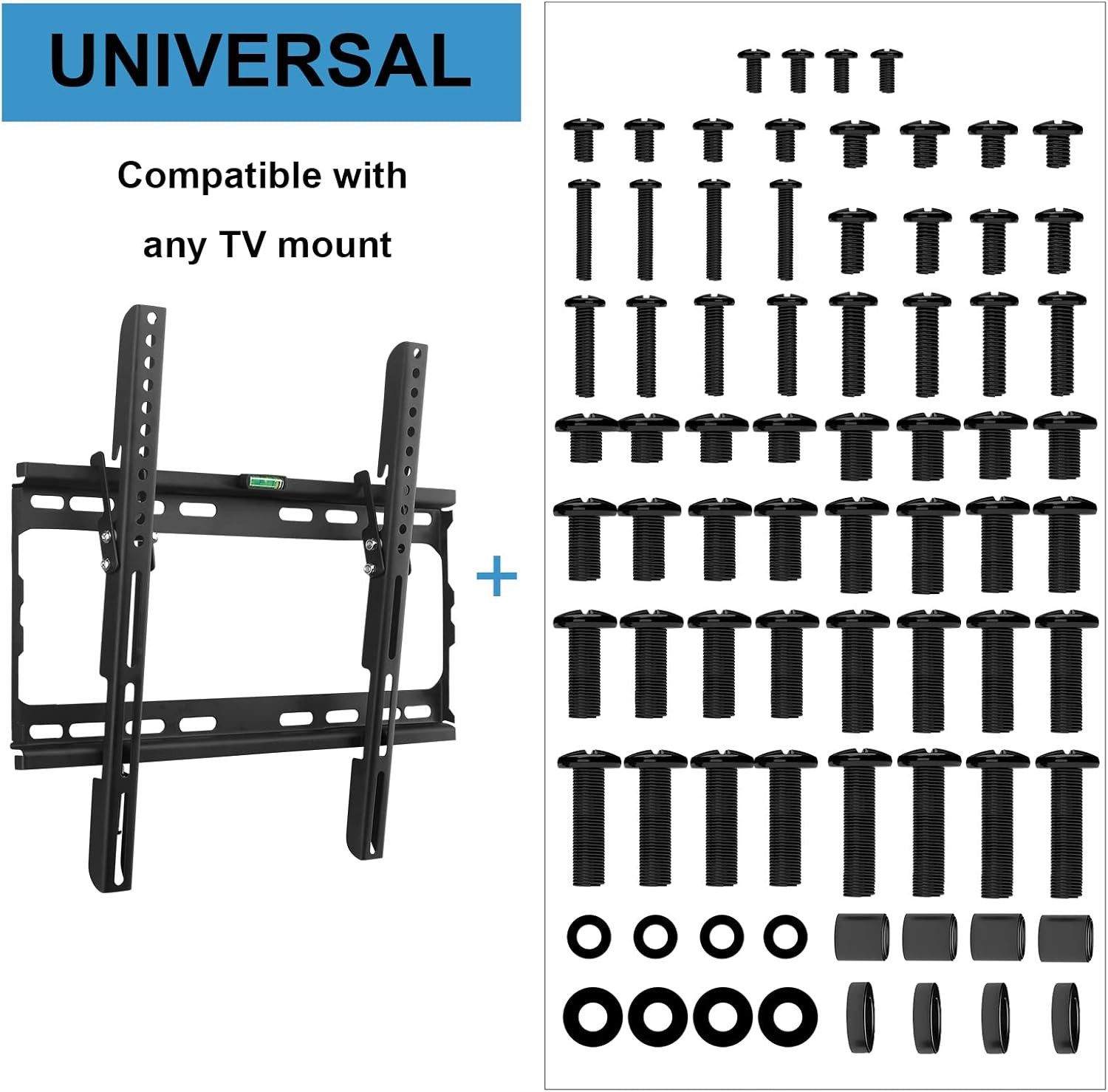 Suptek Universal TV Installation Hardware Kit Includes M4 M5 M6 M8 TV Sets Screw