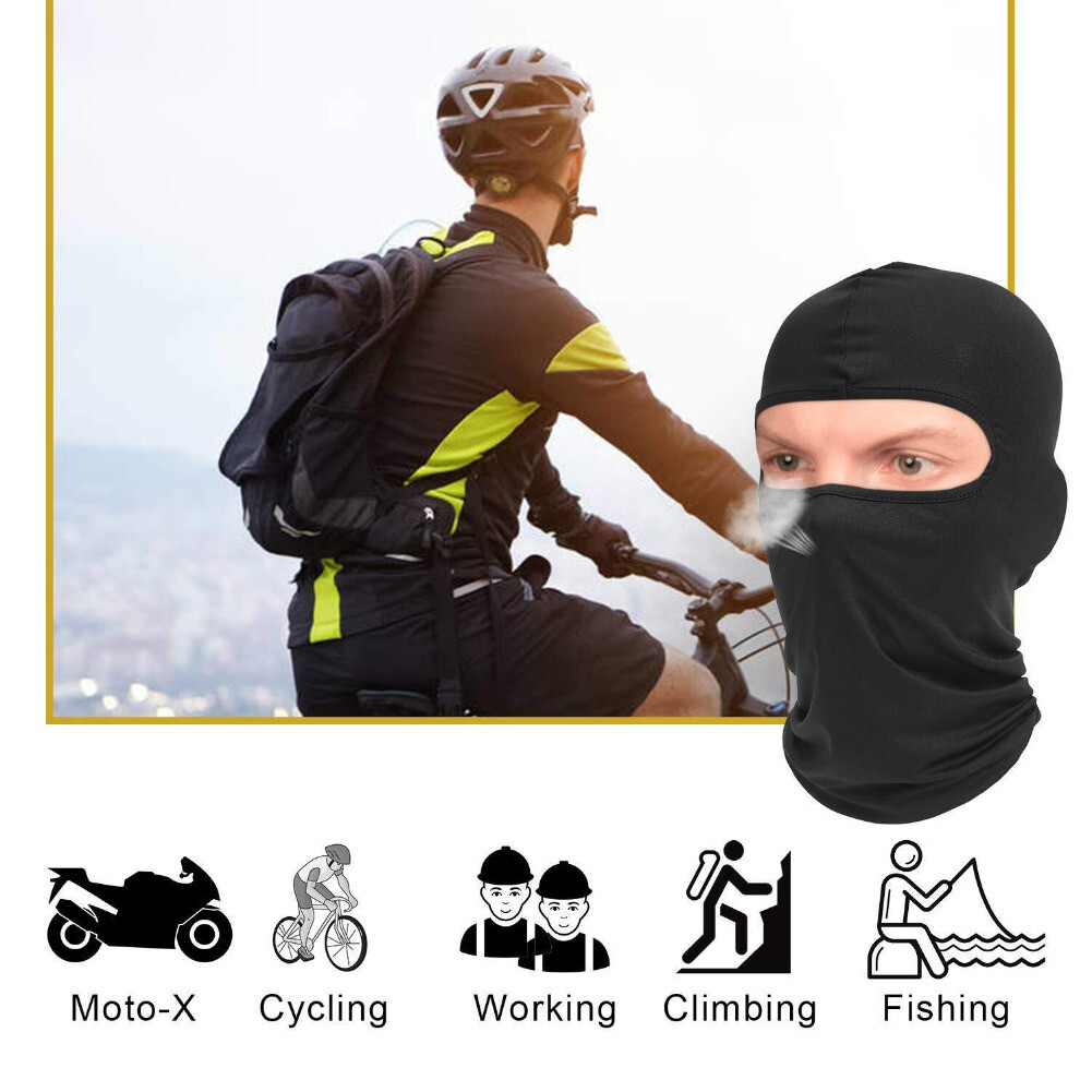 1/2/3 PCS Balaclava Full Face Mask UV Protection Tactical Ski Mask for Men Women