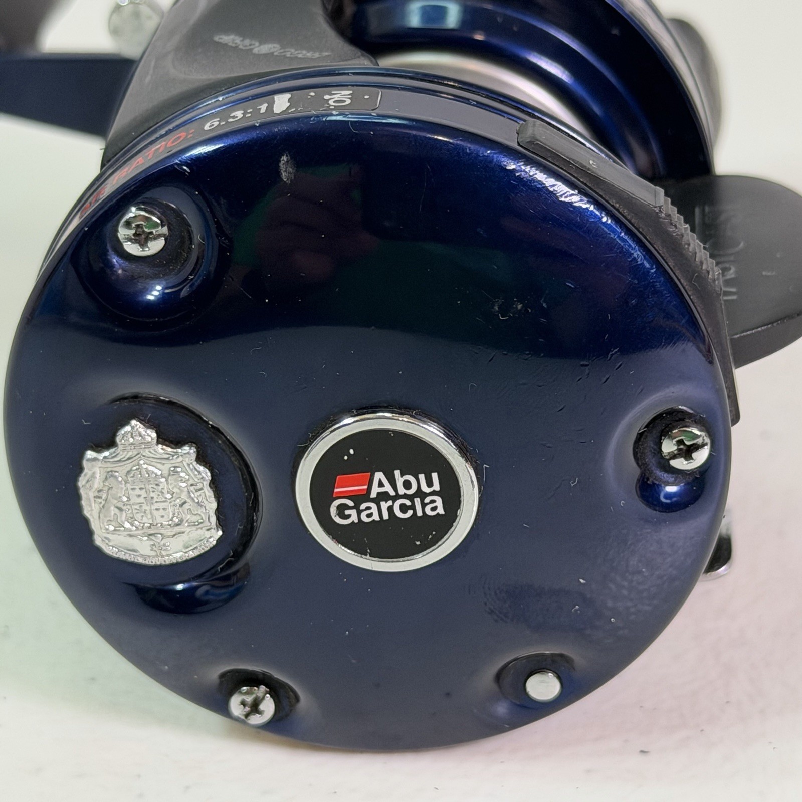 ABU GARCIA Ambassadeur 5600C4 Elite Reel 6.3:1 Ratio Blue Instant Anti Reverse