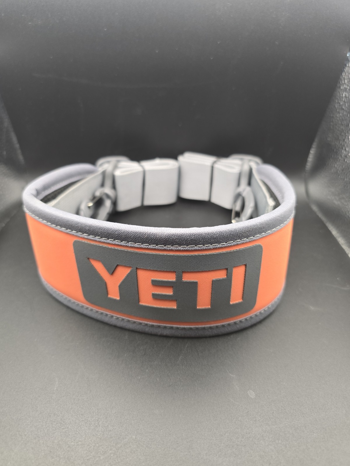 YETI Hopper Cooler Shoulder Strap – salmon pink & gray