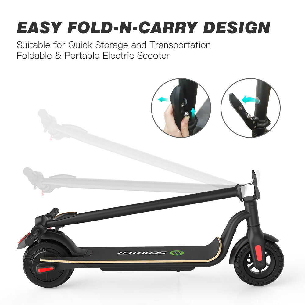 US ADULT ELECTRIC SCOOTER LONG RANGE FOLDIN E-SCOOTER 2024 SAFE URBAN COMMUTER