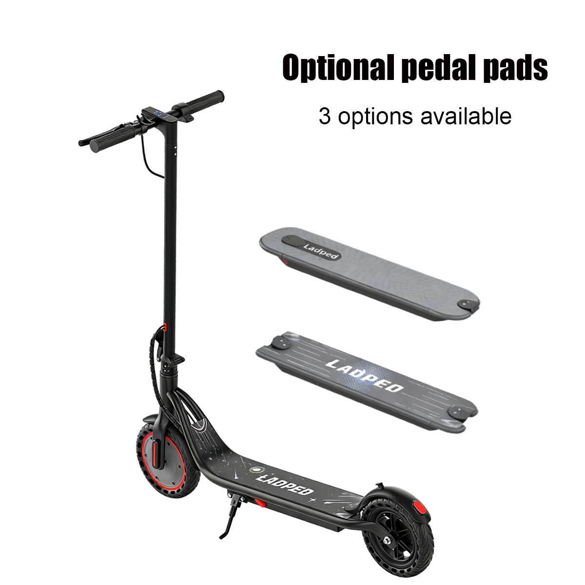 Ladped Adult Electric Scooter Foladable 350W 8.5INCH 25KM/H Commuting ESCOOTER