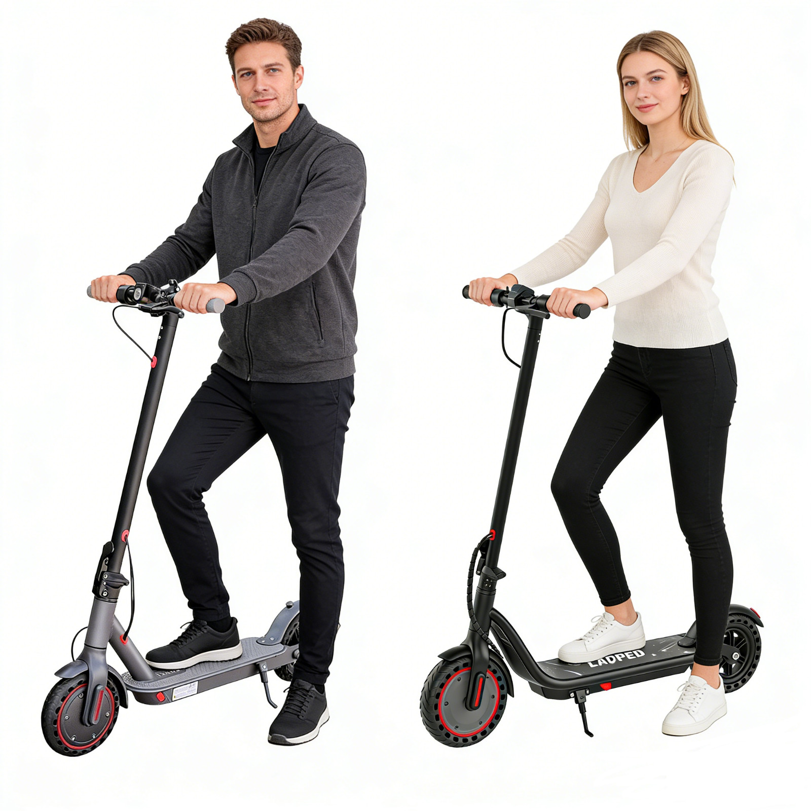Ladped Adult Electric Scooter Foladable 350W 8.5INCH 25KM/H Commuting ESCOOTER