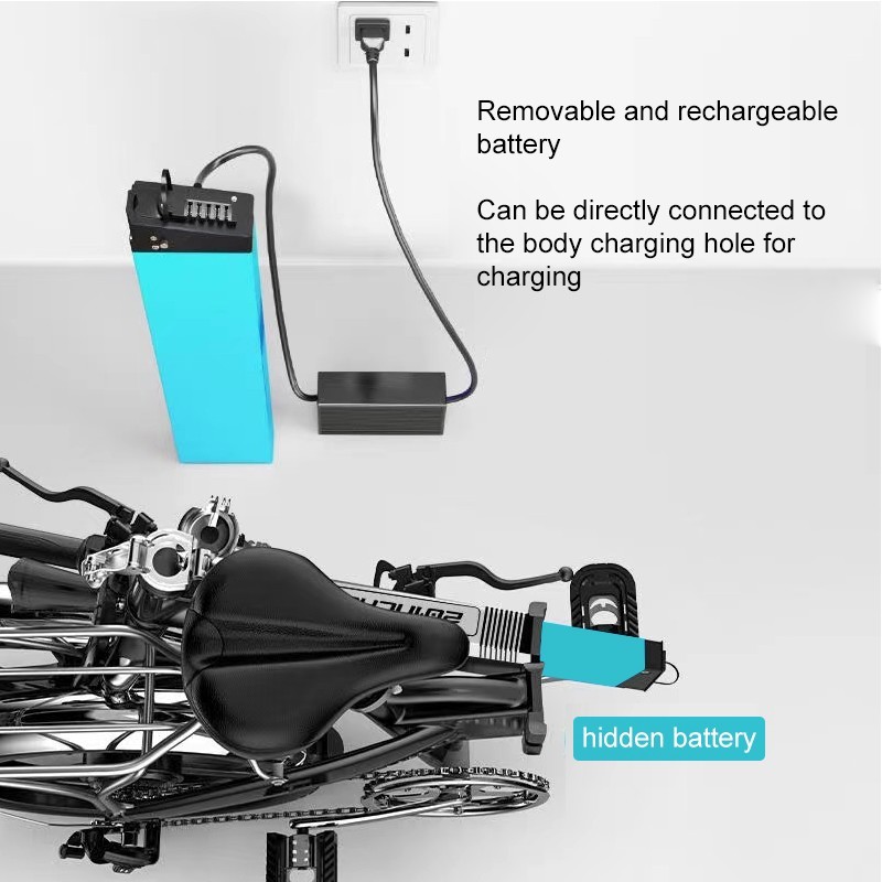 48V 14ah DCH 006 battery pack for Vitilan V3 V1 Folding electric bicycle battery