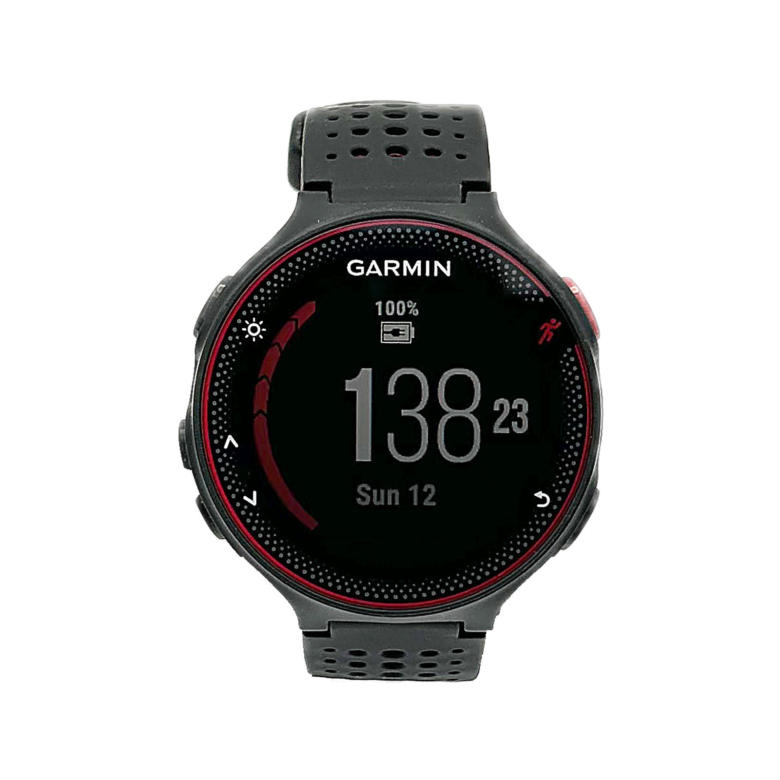 Garmin Forerunner 235 GPS Running Watch Black Red Wrist Heart Rate Monitor