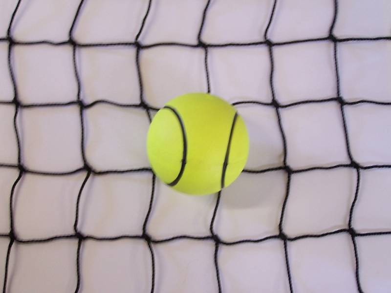 14′ x 2′ BLACK SQUARE MESH NYLON NETTING 2″ #18 Twine Strenght 190 Lbs