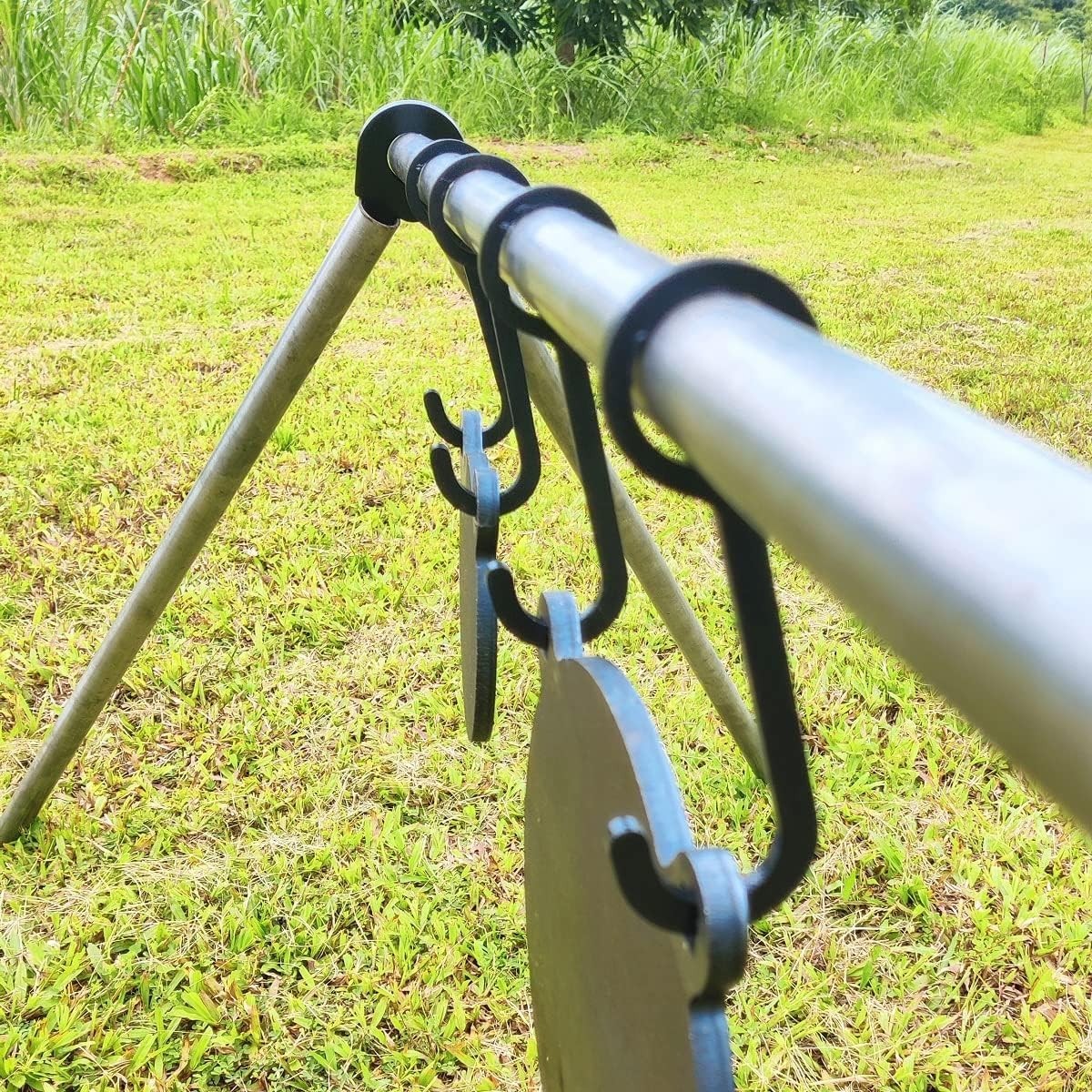 Alloy Steel Target Hanger Kit for Shooting with Brackets and Hooks Included