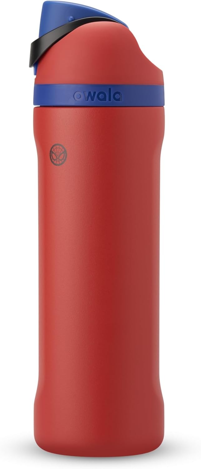 Owala 24oz FreeSip Water Bottle Spiderman Marvel Insulated Stainless Steel NEW