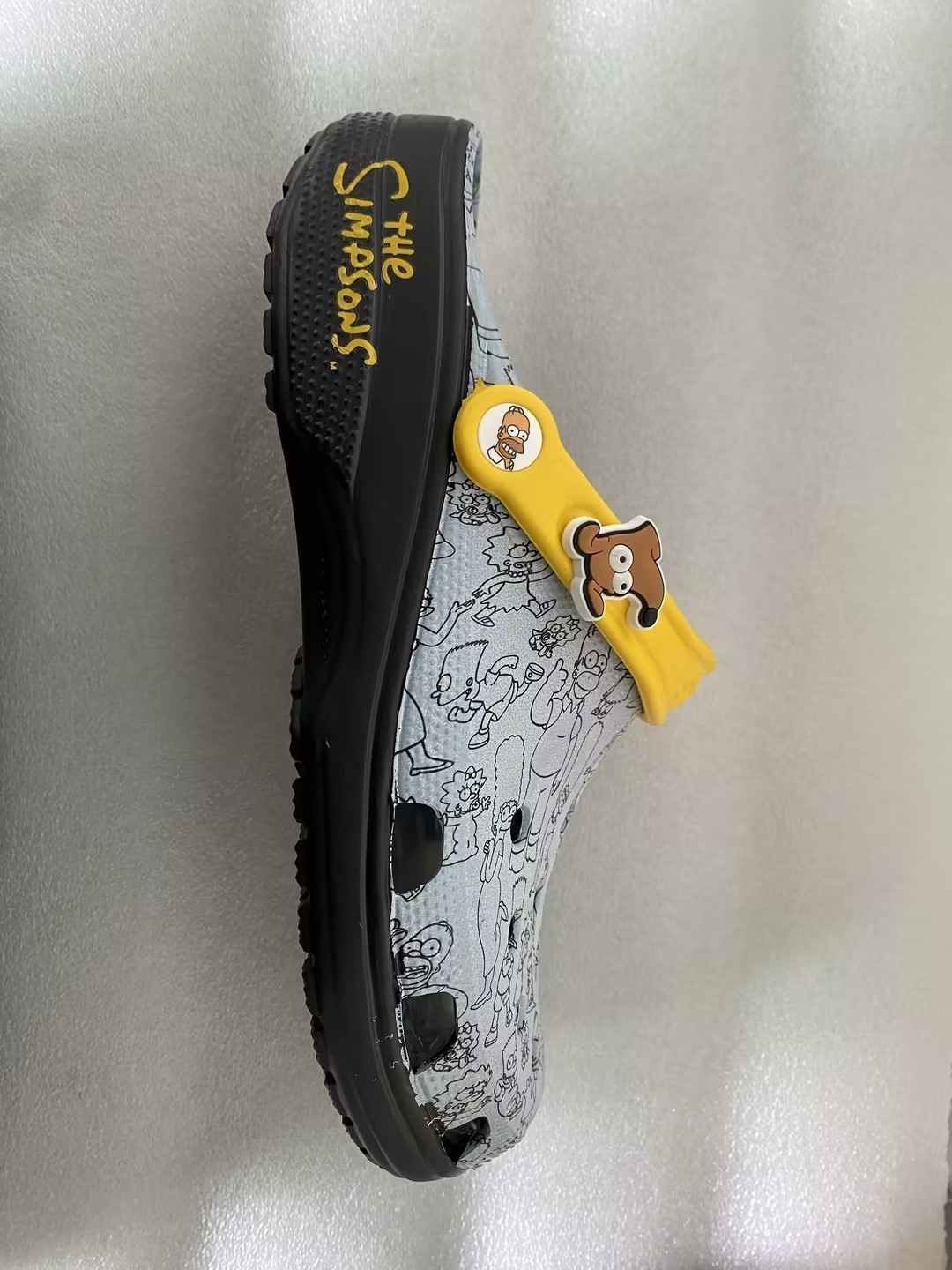 Crocs Unisex Adult The Simpsons Classic Clogs w/ Exclusive Charms Comfortable