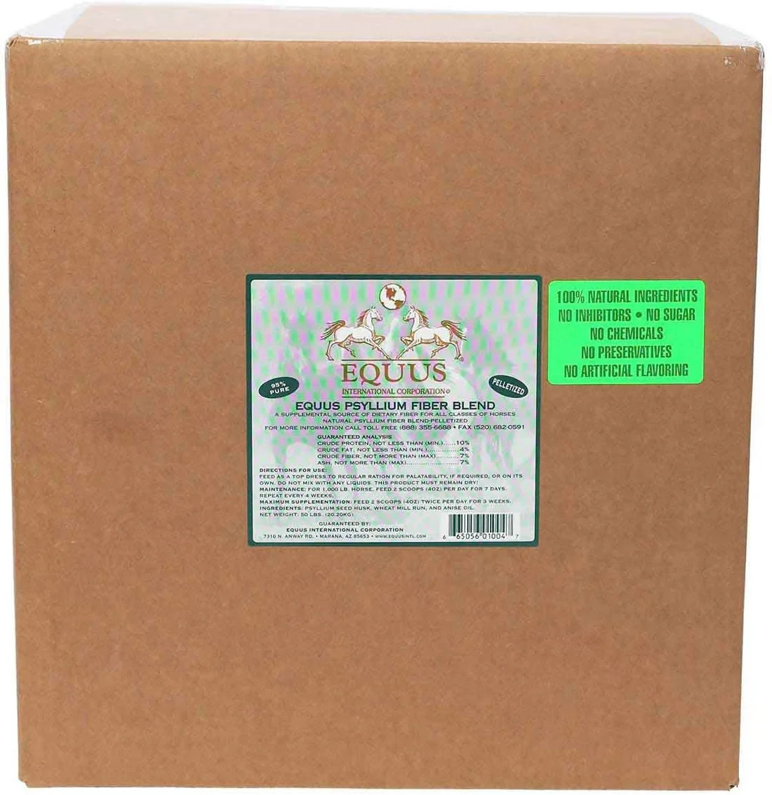 Equus EQUUS Psyllium Pellets 40LB
