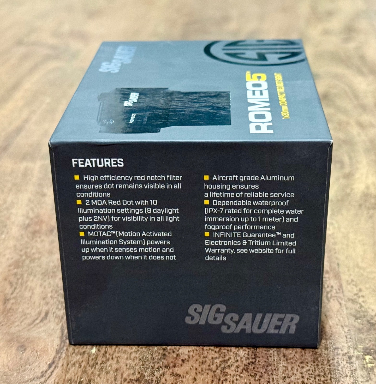 Sig Sauer ROMEO5 1x20mm 2 MOA Red Dot Sight w/ Mounts SOR52001 – BN Sealed!