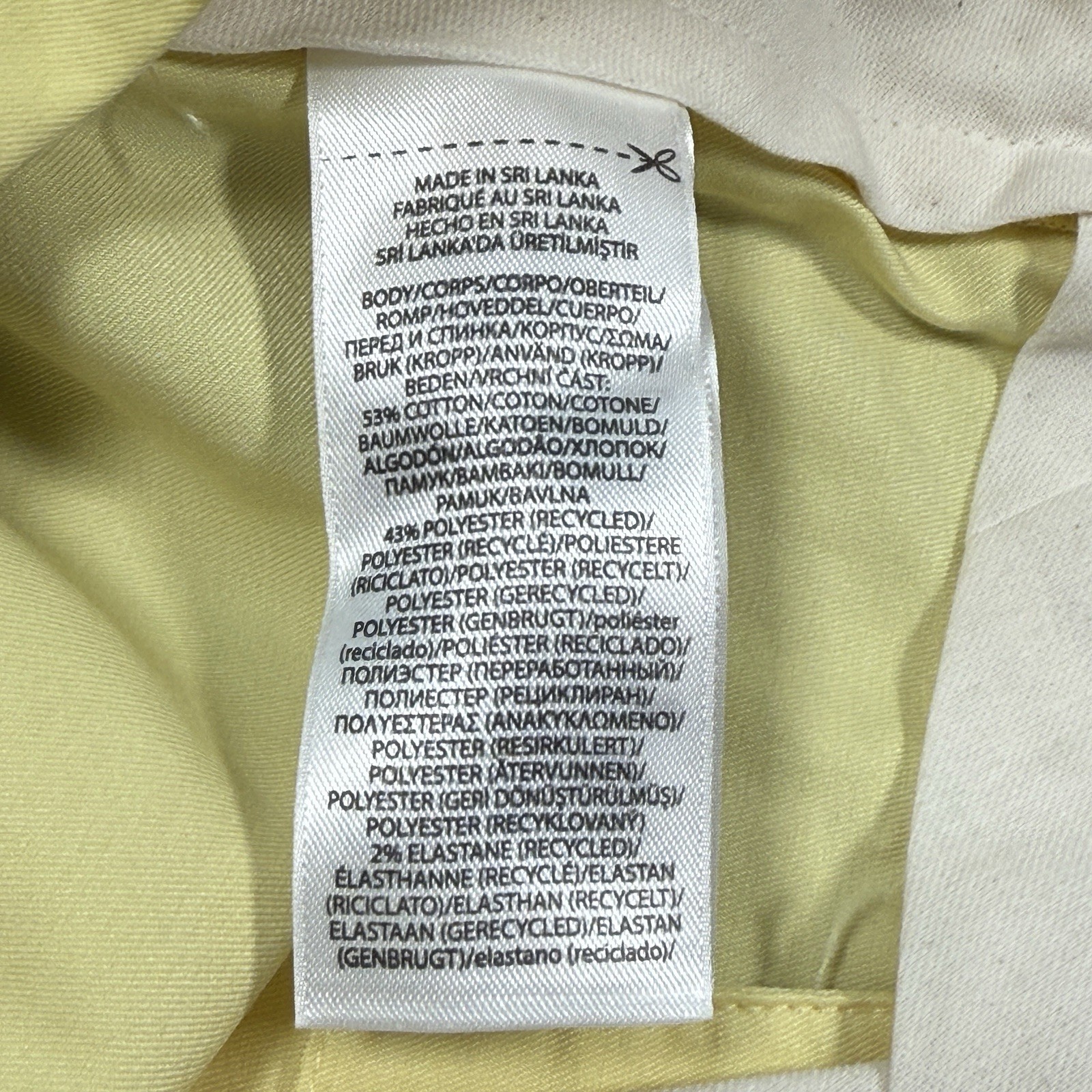Polo Golf Ralph Lauren Men’s Tailored Fit Yellow Shorts Size 36 Stretch NWT