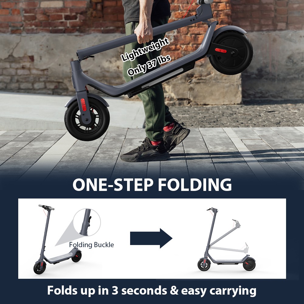 500W Electric Scooter for Adult 50KM Range Commuter Folding E-Scooter With APP