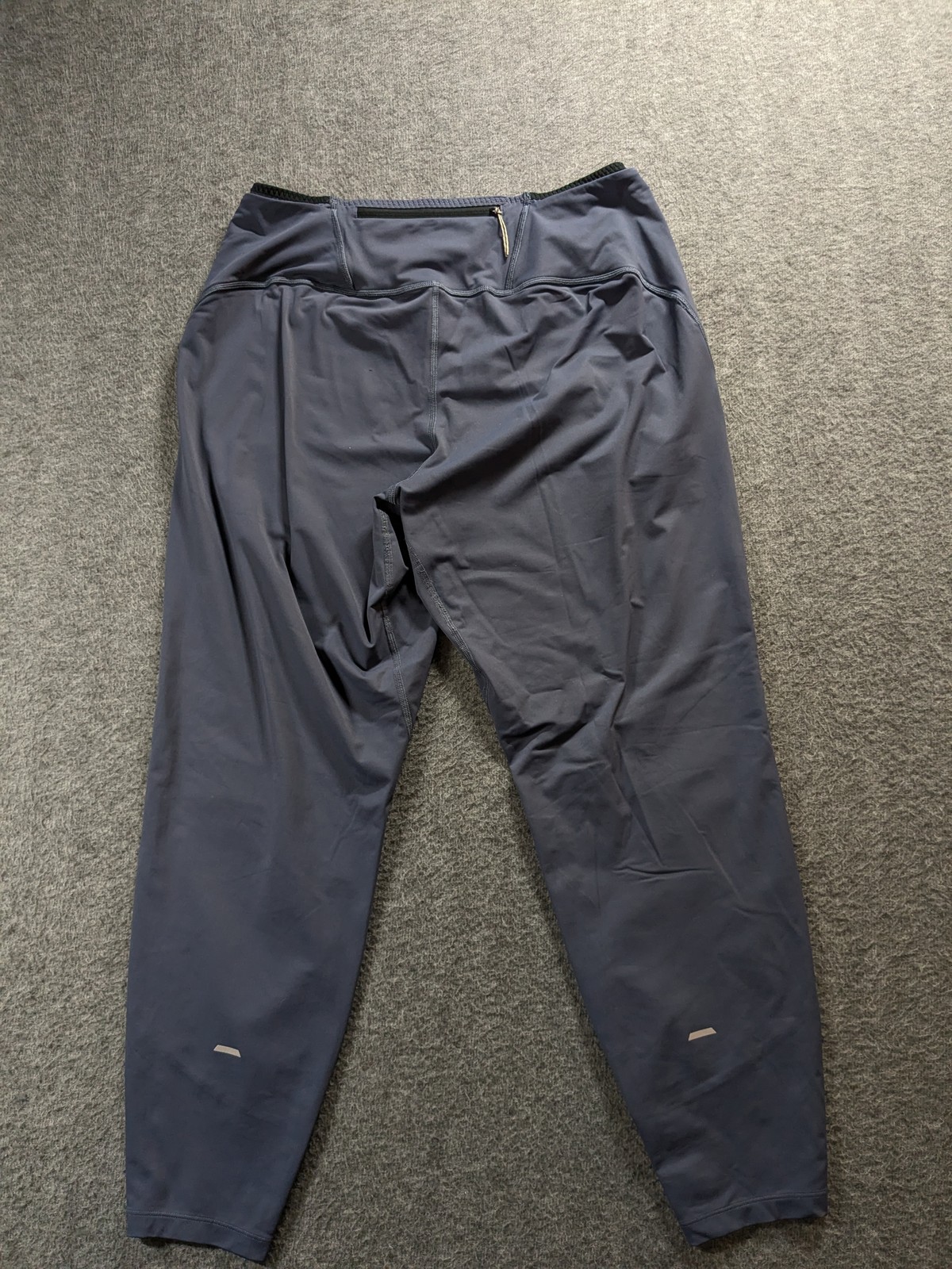 REI Co-op Men’s Large Fitness Running Yoga Pants Gray Reflective Athletic