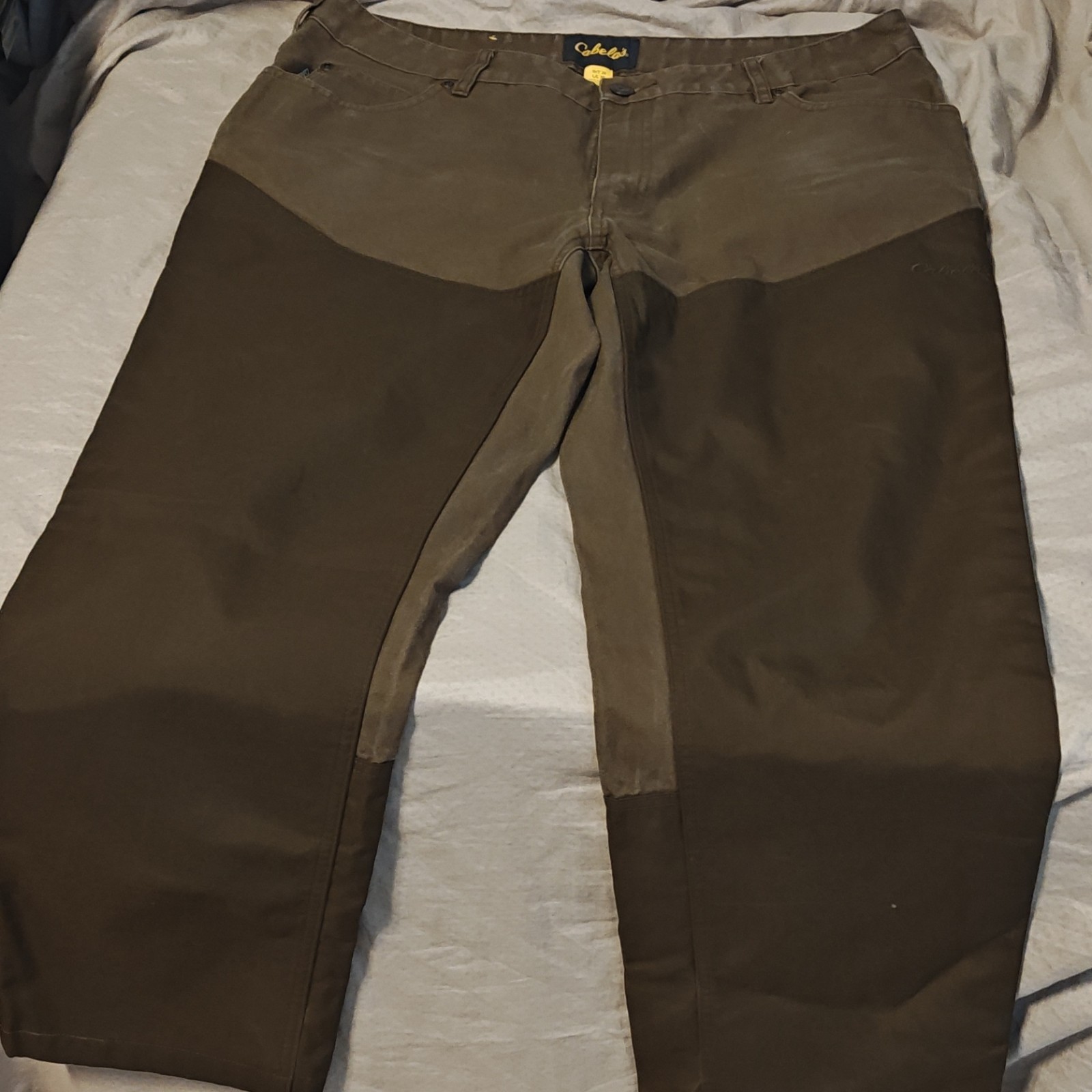 Cabela’s Brown Reinforced Hunting Pants Men’s Regular Size 36×30 Outdoor Apparel