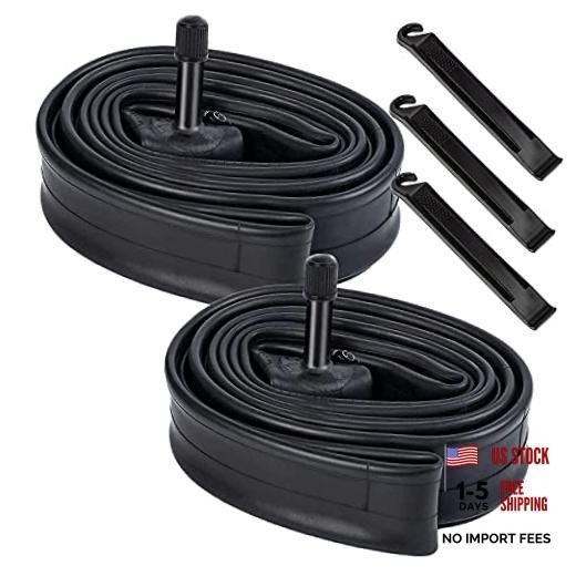 2-Pack 26″ Bike Tubes 26×1.75/2.125″ SV32mm Schrader Valve 26″ MTB Bicycle