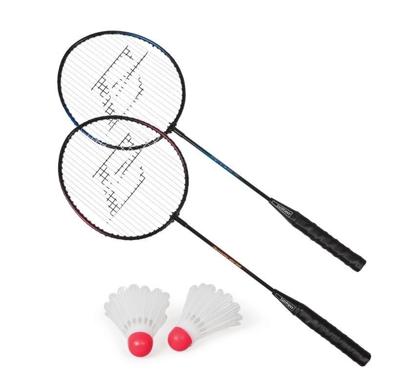 EastPoint Sports 2 Player Badminton Racket Set; Contains 2 Rackets with Tempered