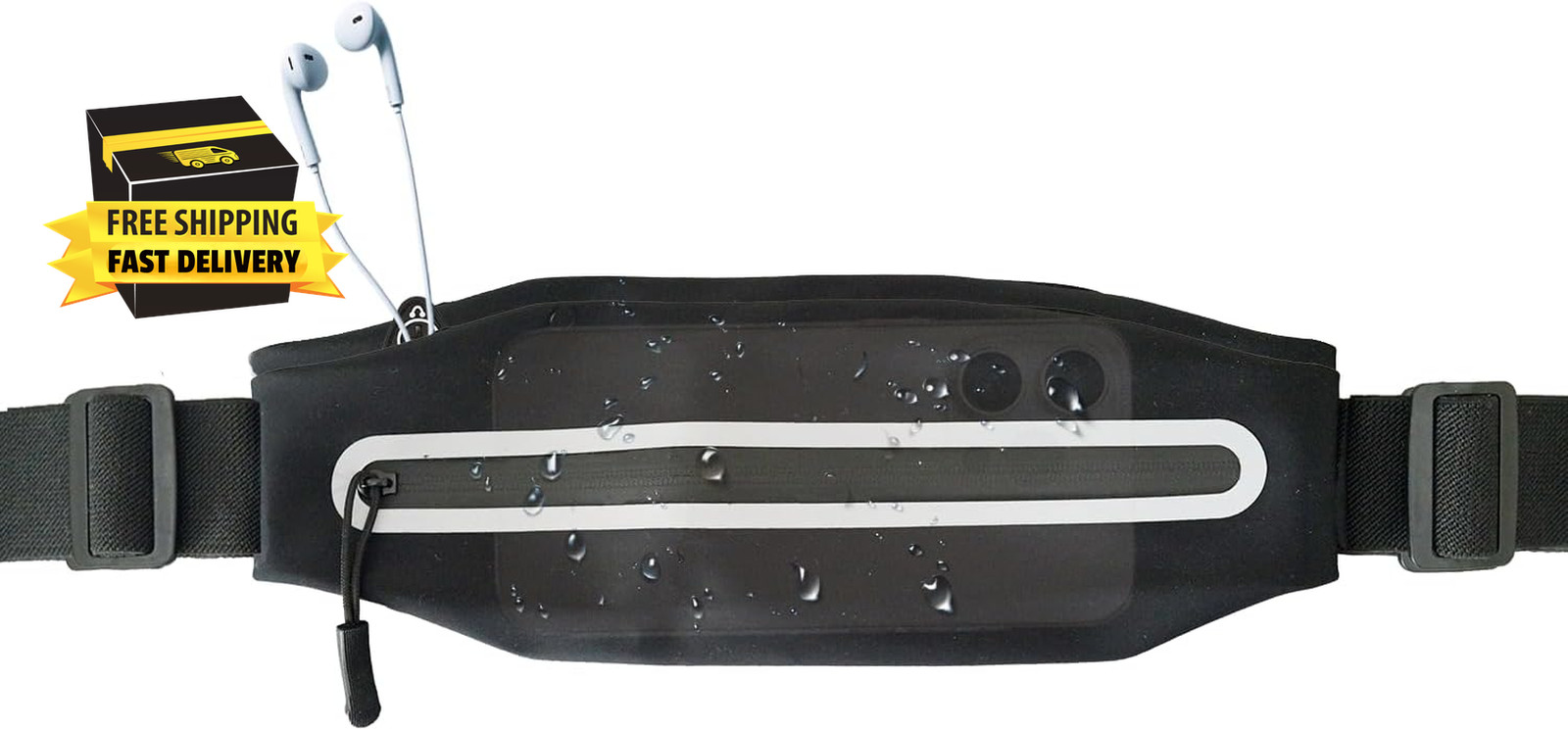 Slim Running Belt Fanny Pack for Women Men,Running Phone Holder,Running Waist Po