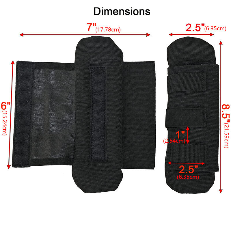 2 Pack Tactical Shoulder Strap Pad Backpack Cushion Pads Comfort Lightweight