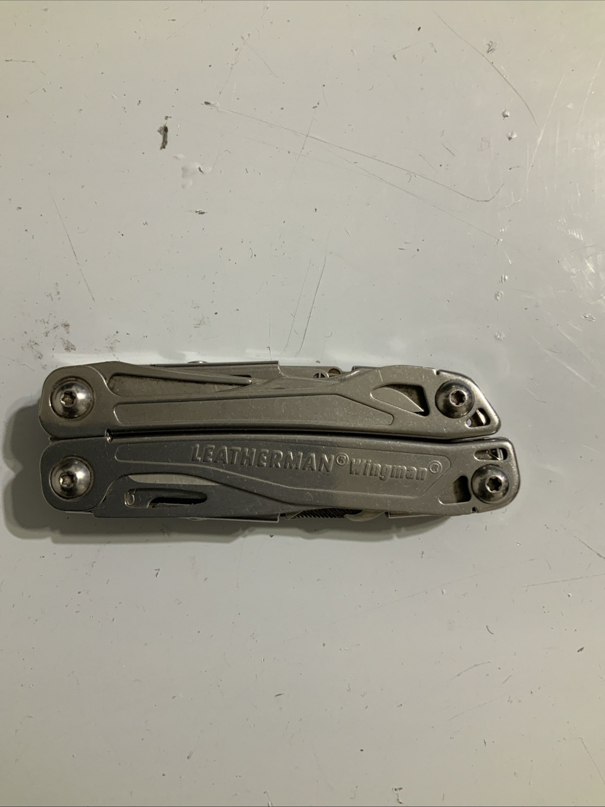 Leatherman Wingman stainless Steel Multi tool with Pocket Clip