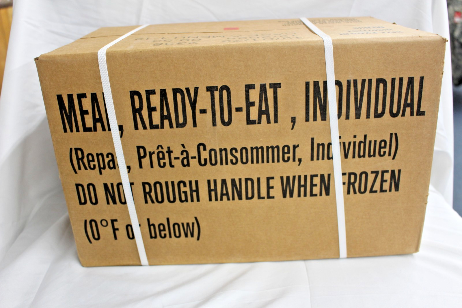 MRE CASE MEALS READY TO EAT – DATED 02/26 MENU B
