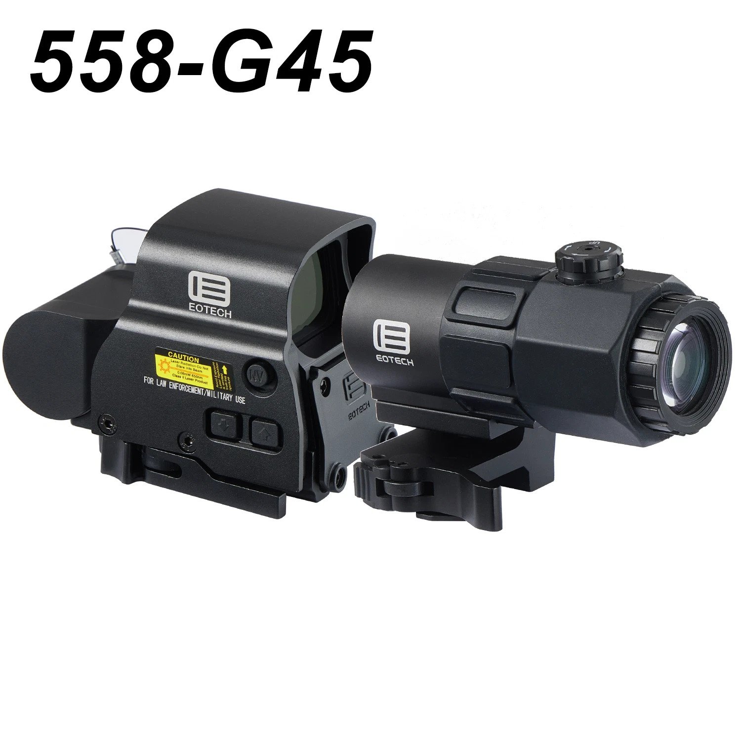558 Holographic Red Green Reflex Sight Scope G33 G43 3X /G45 5X Magnifier Combo