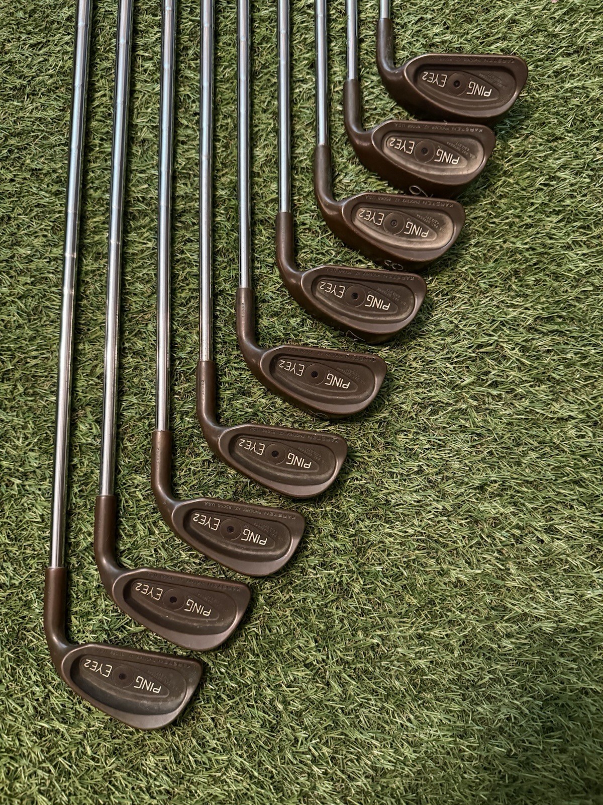 Ping Eye2 Men’s RH BeCu Iron Set 2-W Black ZZ Lite Original Shafts/Grips