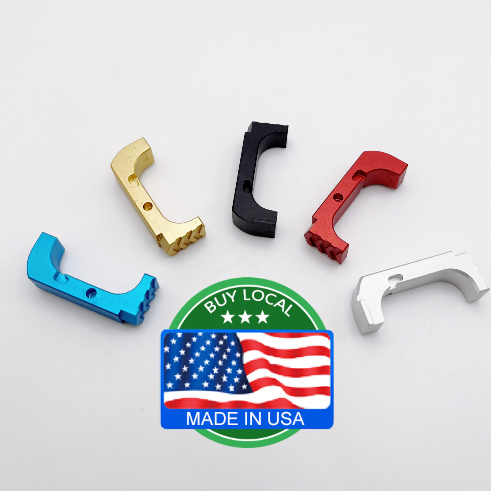 Extended Magazine Release for Gen 4/5 Glock 17 19 26 34 Aluminum