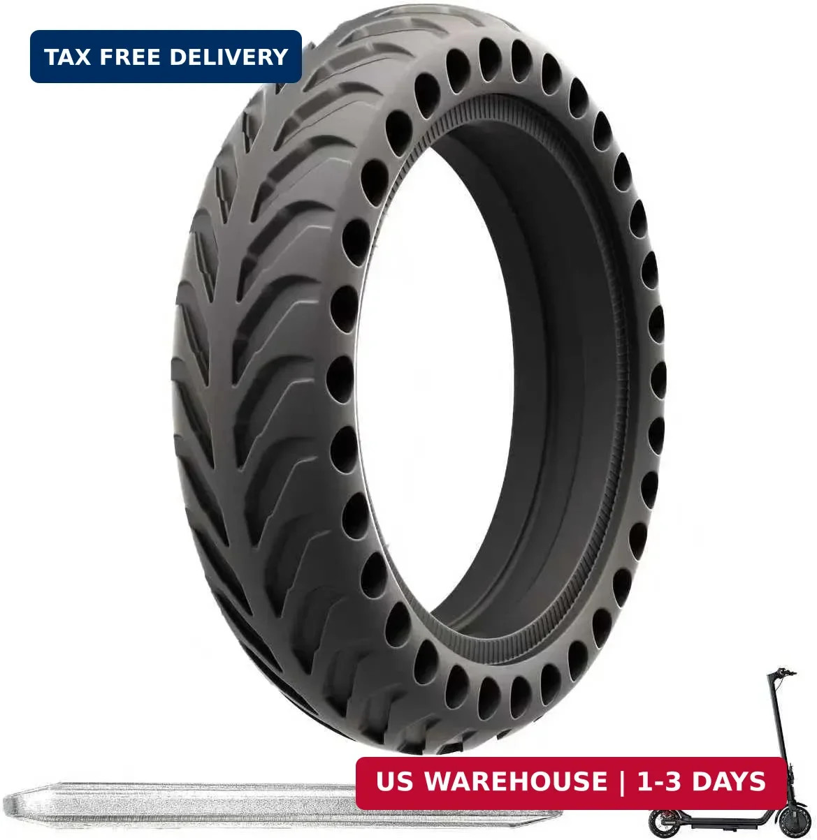 Solid Tire 8.5×2 Electric Scooter Replacement No Flat Xiaomi Gotrax