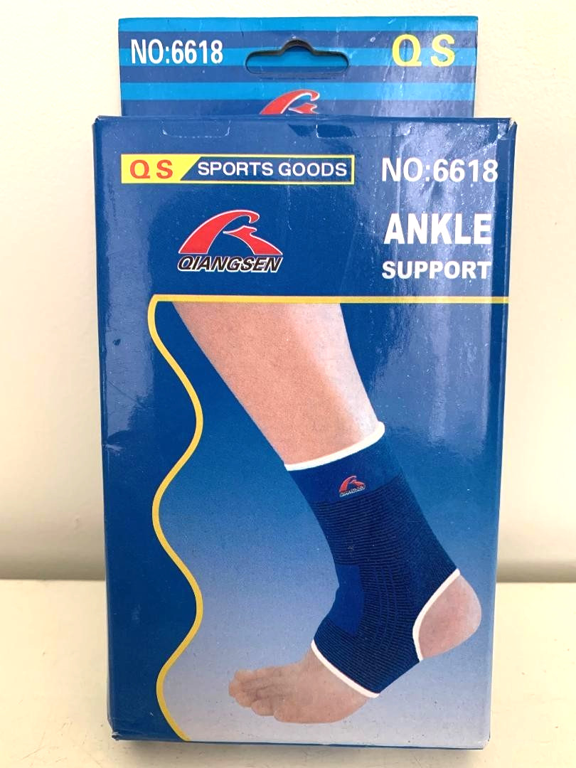 Pair of ANKLE SUPPORTS Running Yoga Fitness Sports Protect