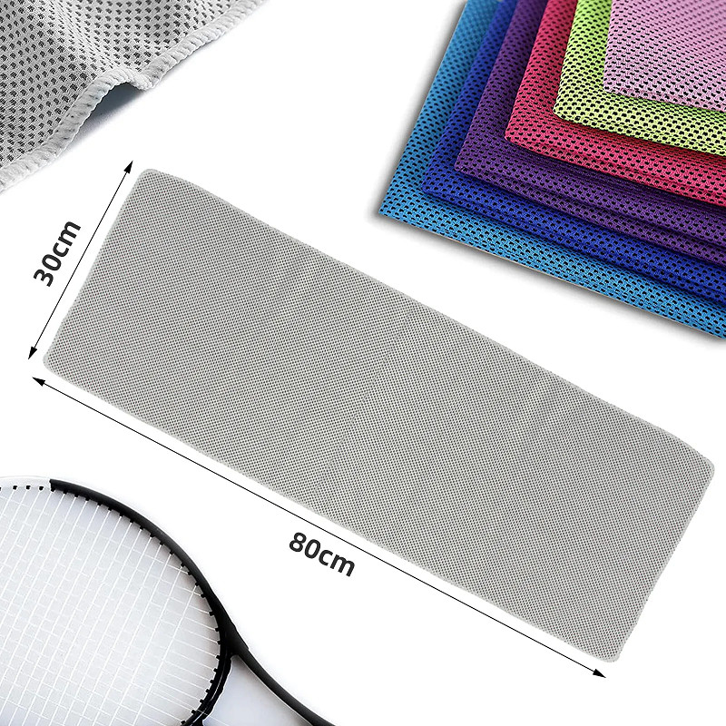 6PCS Microfiber Cooling Ice Towels for Sports Yoga Gym Running Fitness Workout