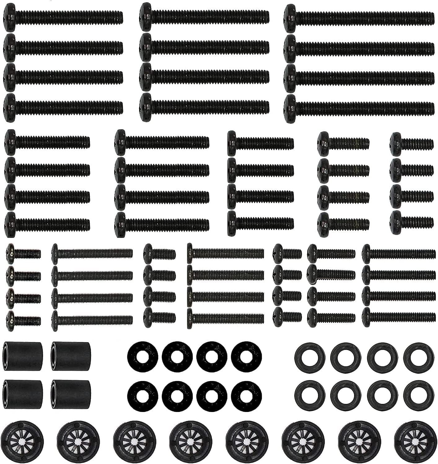 Suptek Universal TV Installation Hardware Kit Includes M4 M5 M6 M8 TV Sets Screw