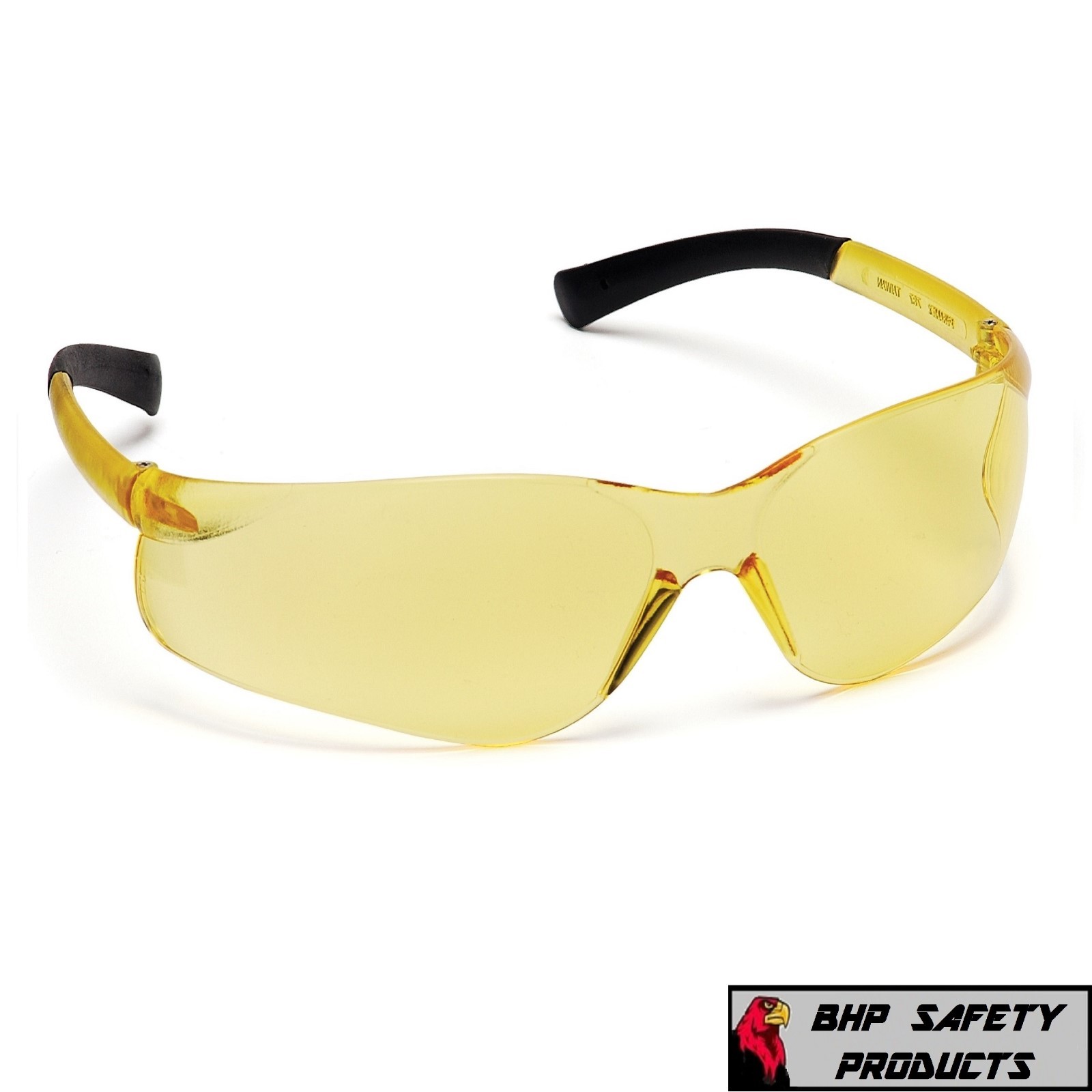 PYRAMEX ZTEK SAFETY GLASSES AMBER SHOOTING RANGE EYEWEAR S2530S Z87+ (1 PAIR)