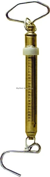 Manley Fishing Scale 50lb Brass